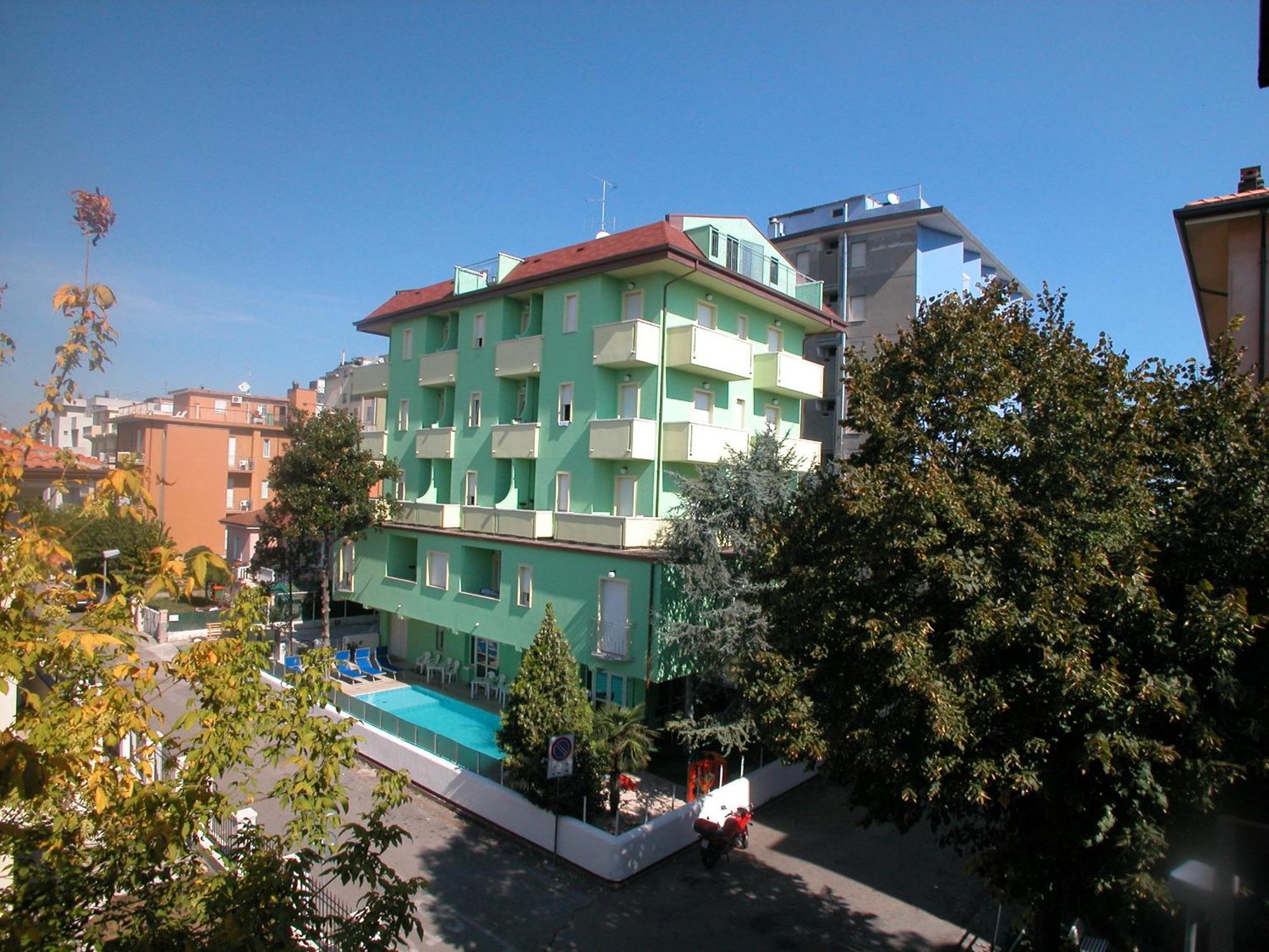 Residence Eurogarden Rimini Esterno foto