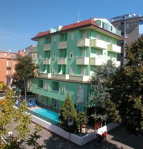 Residence Eurogarden Rimini Esterno foto